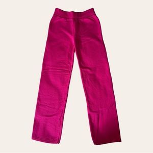 GIRL’S HANES COMFORT BLEND SWEAT PANTS PINK IN COLOR SIZE 6/6X